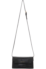 Marni - Black Snake Trunk Wallet Shoulder Bag