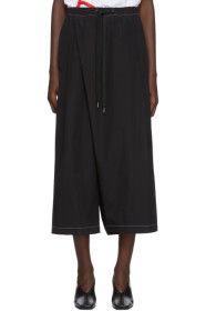 Marni - Black Slanted Lounge Pants