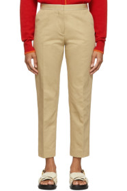 Marni - Tan Crop Trousers