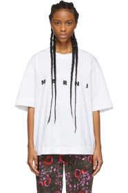 Marni - White Logo T-Shirt