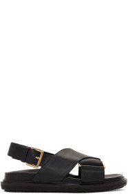 Marni - Black Fussbett Sandals