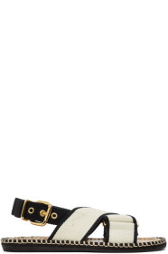 Marni - Off-White Fussbett Sandals