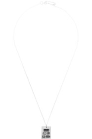 Bleue Burnham - Silver 'The Grandfather' Pendant Necklace