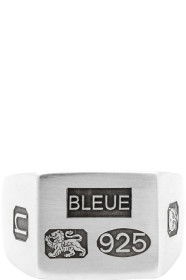 Bleue Burnham - Silver 'The Grandfather' Signet Ring