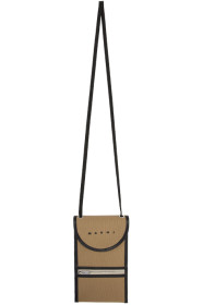 Marni - Pochette à bandoulière brune