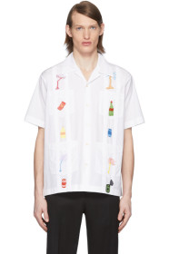Marni - Chemise à broderies blanche