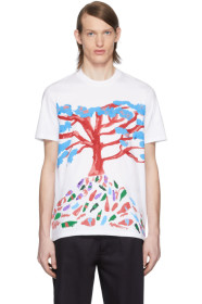 Marni - T-shirt blanc Tree