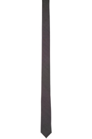 Thom Browne - Grey Wool Tie