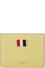Thom Browne - Yellow Double Sided Card Holder