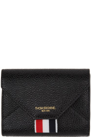 Thom Browne - Black Envelope Card Holder