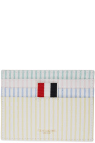 Thom Browne - Multicolor Striped Double Sided Card Holder