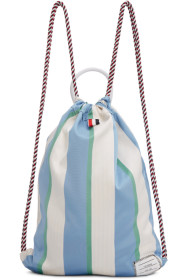 Thom Browne - Tricolor Stripe Drawcord Backpack