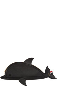 Thom Browne - Black Dolphin Flat Clutch