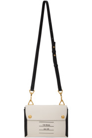 Thom Browne - Black & White Paper Label Mail Envelope Bag