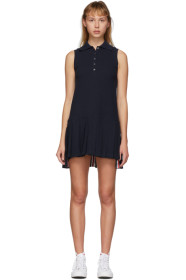 Thom Browne - Navy Sleeveless Tennis Dress