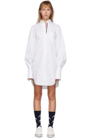 Thom Browne - White Classic Shirt Dress