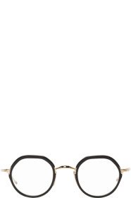 Thom Browne - Gold & Black TB-911 Glasses
