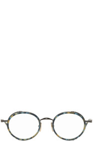 Thom Browne - Tortoiseshell & Gunmetal TB-813 Glasses
