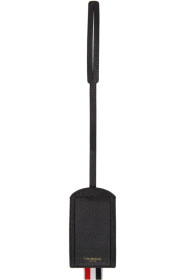 Thom Browne - Black RWB Luggage Tag