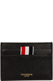 Thom Browne - Black Single Card Holder