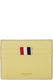 Thom Browne - Yellow Double Sided Card Holder