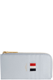 Thom Browne - Blue Half-Zip Around Wallet