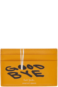 Paul Smith + Christoph Niemann - Yellow 'Hello' Card Holder