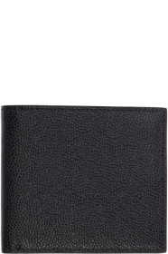 Thom Browne - Black Classic Billfold Wallet