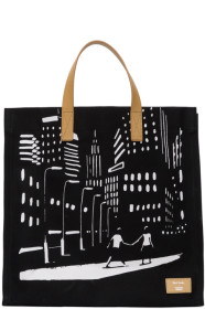 Paul Smith + Christoph Niemann - Black Night Scene Print Tote