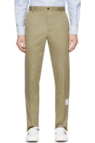 Thom Browne - Beige Unconstructed Chinos