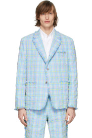Thom Browne - Blazer en tweed multicolore Seasonal
