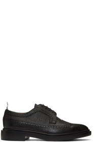 Thom Browne - Richelieus noirs Classic Longwing
