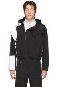 Boramy Viguier - Black Windbreaker Jacket