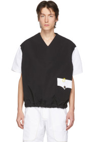 Boramy Viguier - T-shirt noir et blanc Pocket