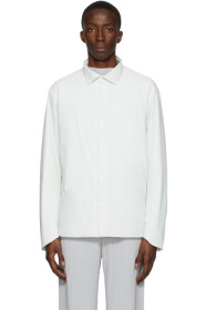 Descente Allterrain - Off-White Titanium Thermo Insulated Long Sleeve Shirt
