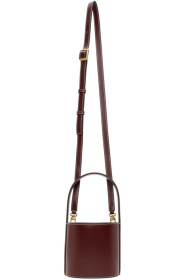 Staud - Burgundy Mini Bissett Bag