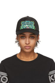 Kenzo - Black Canvas Tiger Cap
