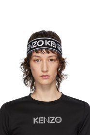 Kenzo - Black & White Sport Headband