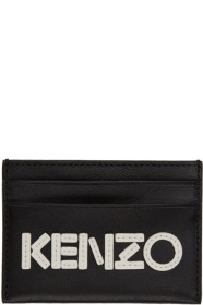 Kenzo - Black Logo Card Holder
