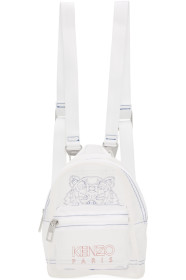 Kenzo - White Mini Ripstop Kampus Backpack