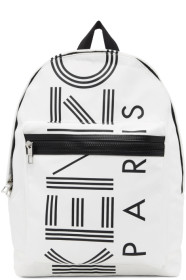 Kenzo - White Crew Rucksack Backpack
