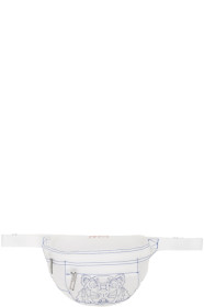 Kenzo - White Sport Logo Bum Bag