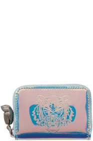 Kenzo - Silver Preppy Zip Coin Purse