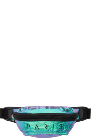 Kenzo - Blue Limited Edition Holiday Logo Bum Bag