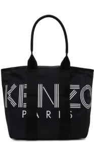 Kenzo - Black Logo Tote