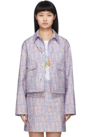 Kenzo - Purple Mermaids Workwear Jacket
