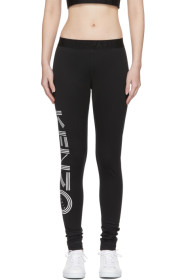 Kenzo - Black Logo Sports Leggings
