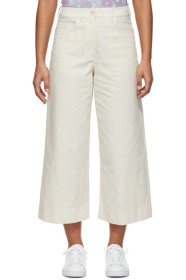 Kenzo - Off-White Linen Culottes