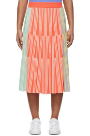 Kenzo - Multicolor Stripe Ribbed Skirt