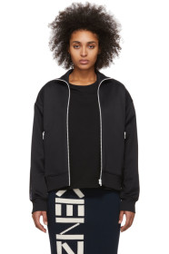 Kenzo - Black Logo Sports Tech Track Jacket